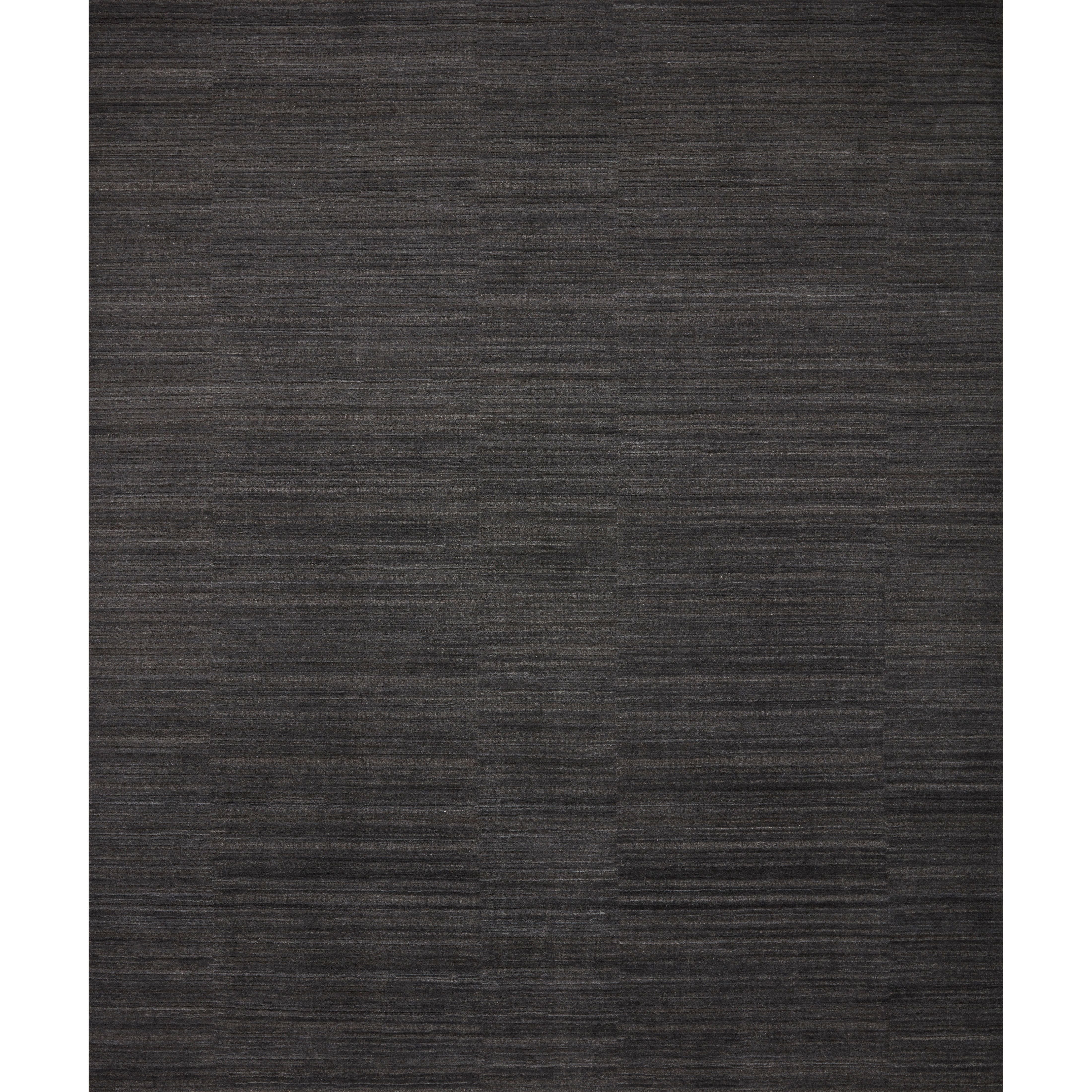 Featuring Amber Lewis x Loloi Lou Charcoal Rug by Loloi at Amethyst Home. Sleek and modern, the Lou Collection is a luxurious hand-loomed area rug by Amber Lewis x Loloi. While the rug presents a minimal aesthetic, up close, it has a broken stripe pattern that creates a slightly ribbed effect. It’s made with a blend of wool and viscose that’s soft and dura. Amethyst Home provides interior design, new home construction design consulting, vintage area rugs, and lighting in the Washington metro area.