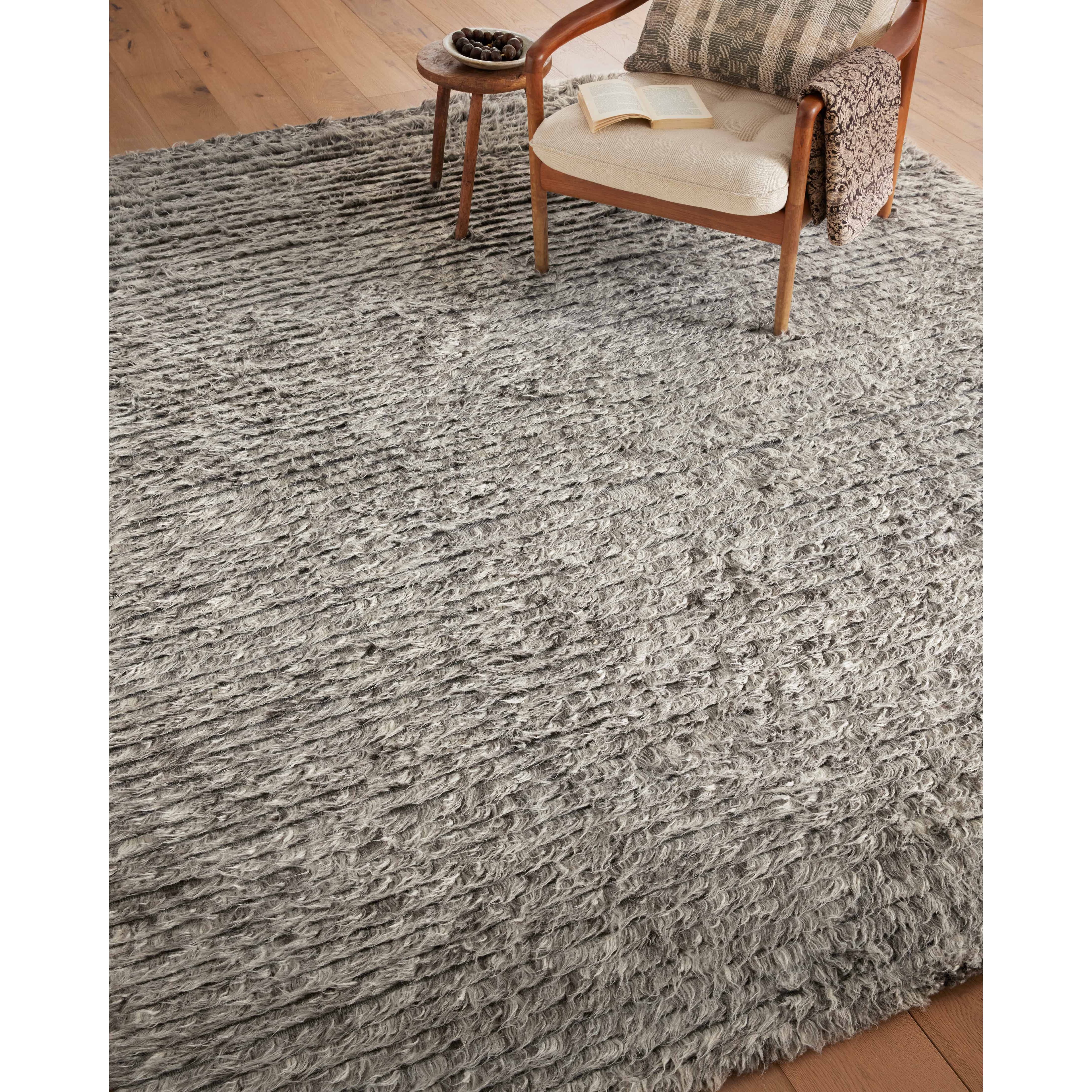 Featuring Amber Lewis x Loloi Woodland Granite Rug by Loloi at Amethyst Home. The Amber Lewis x Loloi Woodland Granite Rug has a lush, soft pile inspired by the tree-lined city of Woodland, California. A slightly ridged construction adds dimension and movement to this stylish, modern rug. Hand-knotted by artisans in India, the Woodland Collection is GoodWeave certified, ensuring our co. Amethyst Home provides interior design services, furniture, rugs, and lighting in the Salt Lake City metro area.