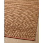 Featuring Angela Rose x Loloi Colton Natural / Clay Rug by Loloi at Amethyst Home. The Angela Rose x Loloi Colton Natural / Clay Rug is a new take on the staple jute rug, blended with cotton for added softness. In a range of linear designs in modern earth tones, Colton can add visual interest to a room or serve as a gently textured neutral. This collection is hand-woven in India and GoodWeave . Amethyst Home provides interior design services, furniture, rugs, and lighting in the Austin metro area.