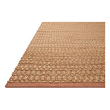 Featuring Angela Rose x Loloi Colton Natural / Clay Rug by Loloi at Amethyst Home. The Angela Rose x Loloi Colton Natural / Clay Rug is a new take on the staple jute rug, blended with cotton for added softness. In a range of linear designs in modern earth tones, Colton can add visual interest to a room or serve as a gently textured neutral. This collection is hand-woven in India and GoodWeave. Amethyst Home provides interior design services, furniture, rugs, and lighting in the Seattle metro area.