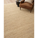 Featuring Angela Rose x Loloi Colton Natural / Ivory Rug by Loloi at Amethyst Home. The Angela Rose x Loloi Colton Natural / Ivory Rug is a new take on the staple jute rug, blended with cotton for added softness. In a range of linear designs in modern earth tones, Colton can add visual interest to a room or serve as a gently textured neutral. This collection is hand-woven in India and GoodWeav. Amethyst Home provides interior design services, furniture, rugs, and lighting in the Dallas metro area.
