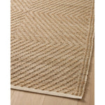 Featuring Angela Rose x Loloi Colton Natural / Ivory Rug by Loloi at Amethyst Home. The Angela Rose x Loloi Colton Natural / Ivory Rug is a new take on the staple jute rug, blended with cotton for added softness. In a range of linear designs in modern earth tones, Colton can add visual interest to a room or serve as a gently textured neutral. This collection is hand-woven in India and Goo. Amethyst Home provides interior design services, furniture, rugs, and lighting in the Kansas City metro area.
