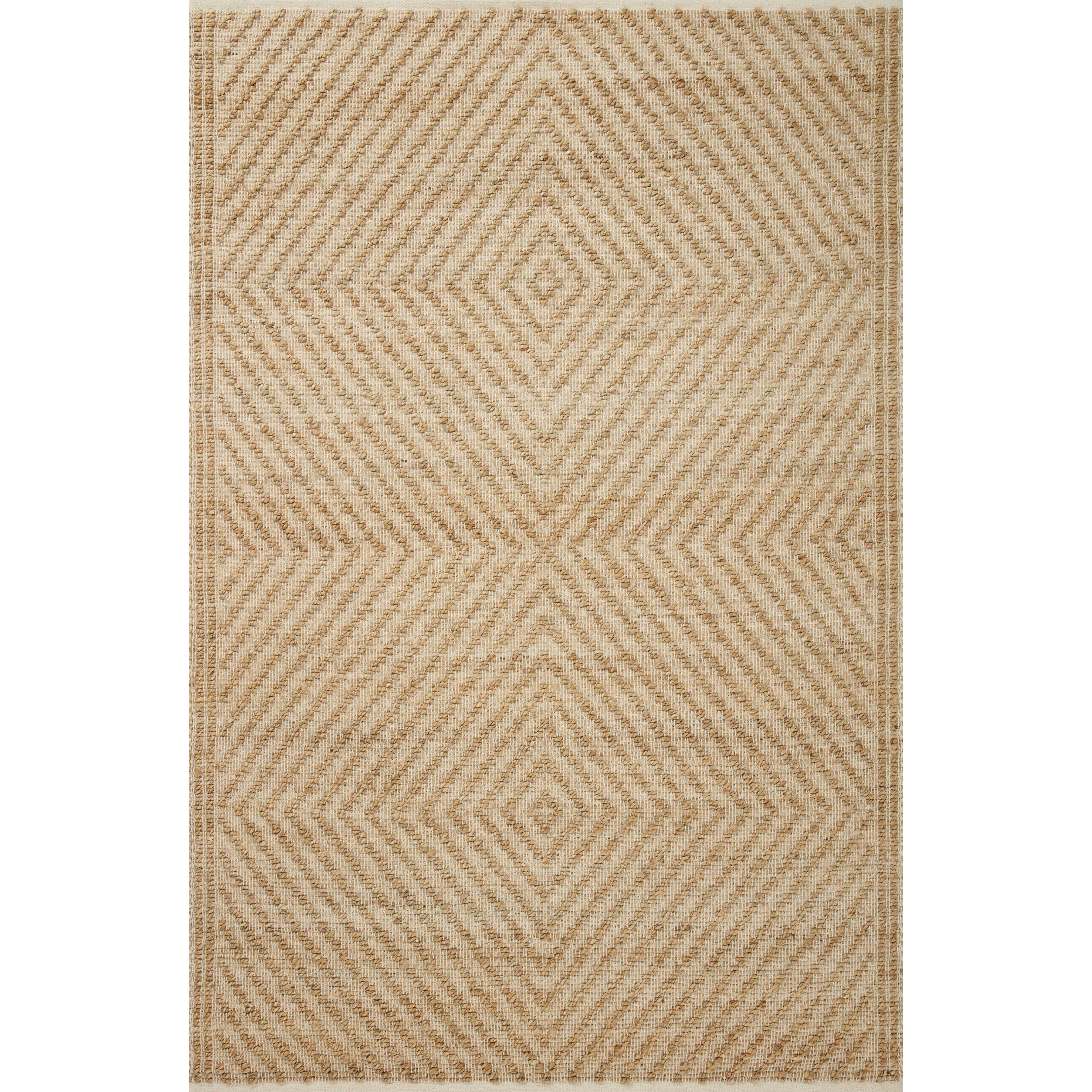 Featuring Angela Rose x Loloi Colton Natural / Ivory Rug by Loloi at Amethyst Home. The Angela Rose x Loloi Colton Natural / Ivory Rug is a new take on the staple jute rug, blended with cotton for added softness. In a range of linear designs in modern earth tones, Colton can add visual interest to a room or serve as a gently textured neutral. This collection is hand-woven in India and GoodWe. Amethyst Home provides interior design services, furniture, rugs, and lighting in the Portland metro area.