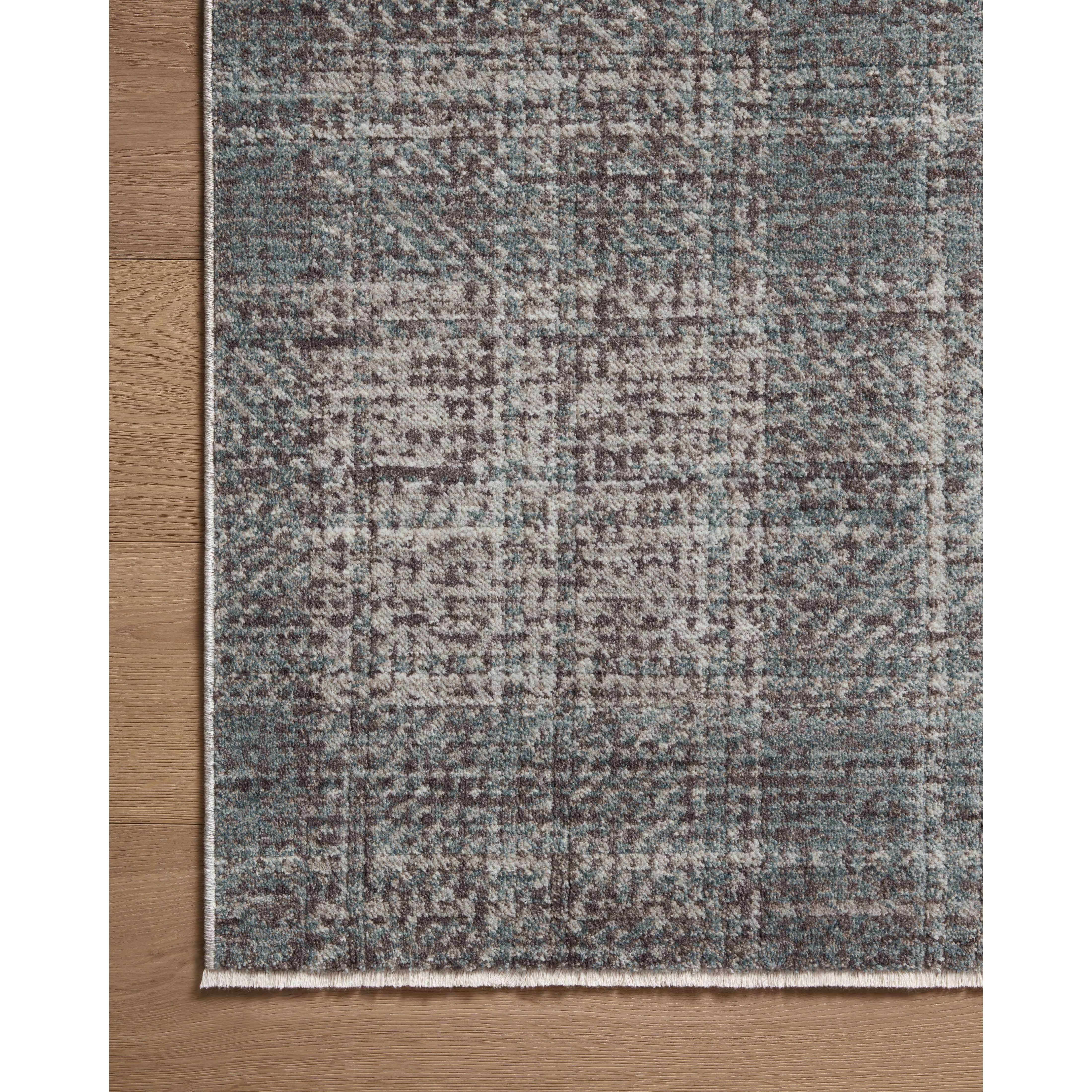 Featuring Angela Rose x Loloi Ember Denim / Charcoal Rug by Loloi at Amethyst Home. The Ember Denim / Charcoal rug by Angela Rose x Loloi is a modern flatweave area rug with a timeless plaid pattern that adds depth and coziness to any living room, bedroom, dining room, or hallway. Ember is power-loomed of 100% space-dyed polyester, a durable construction t. Amethyst Home provides interior design, new home construction design consulting, vintage area rugs, and lighting in the Alpharetta metro area.