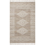 Featuring Angela Rose x Loloi Rivers Lilac / Ivory Rug by Loloi at Amethyst Home. The Rivers Lilac / Ivory rug by Angela Rose x Loloi is a modern flatweave area rug with a reversible design featuring symmetrical motifs. Woven of wool, cotton, and jute, Rivers combines natural materials with an airy, natural aesthetic. The soft colors of the rug create a waterco. Amethyst Home provides interior design, new home construction design consulting, vintage area rugs, and lighting in the Miami metro area.