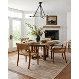 Featuring Angela Rose x Loloi Rivers Natural / Ivory Rug by Loloi at Amethyst Home. The Rivers Natural / Ivory rug by Angela Rose x Loloi is a modern flatweave area rug with a reversible design featuring symmetrical motifs. Woven of wool, cotton, and jute, Rivers combines natural materials with an airy, natural aesthetic. The soft colors of the rug create a w. Amethyst Home provides interior design, new home construction design consulting, vintage area rugs, and lighting in the Houston metro area.