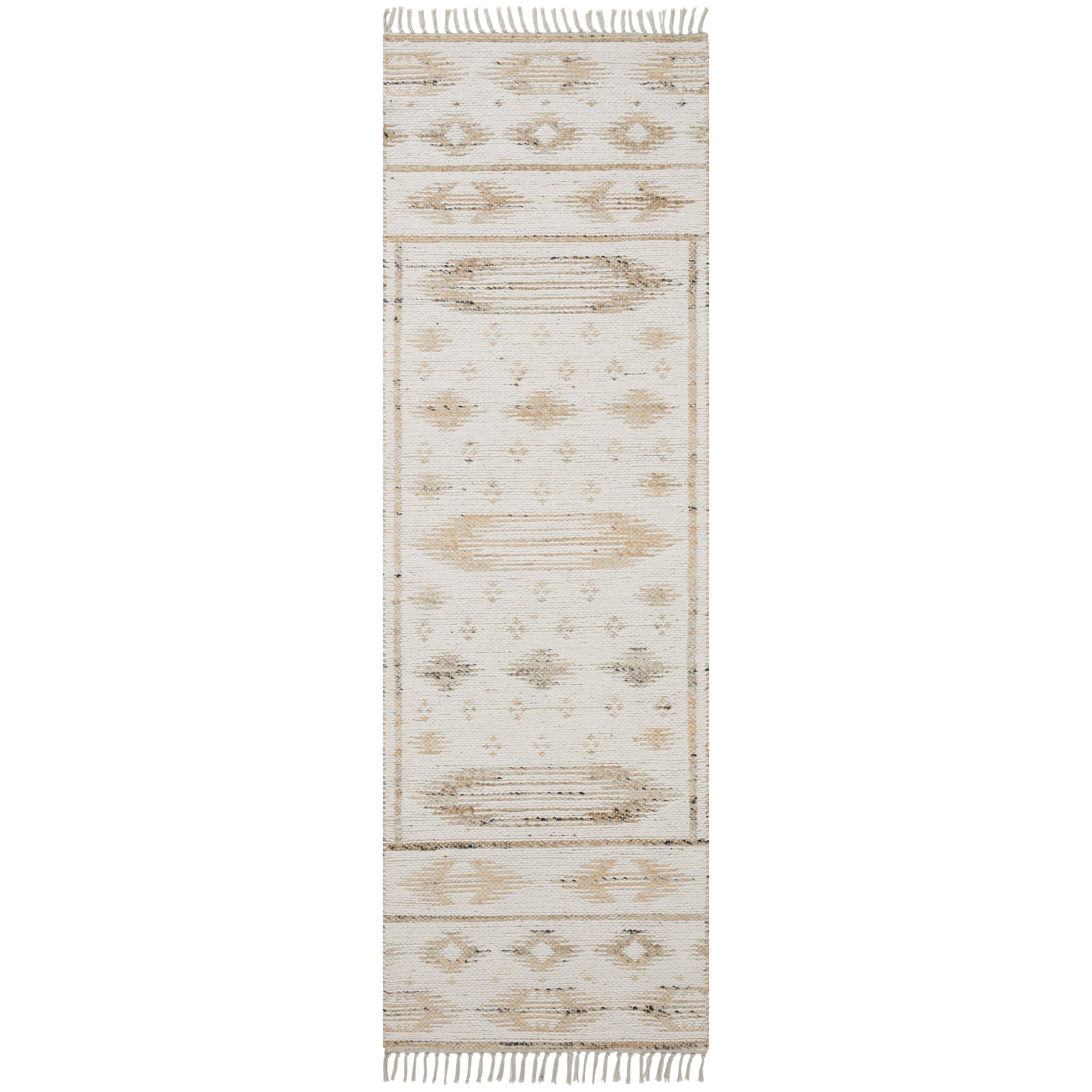 Featuring Angela Rose x Loloi Rivers Natural / Ivory Rug by Loloi at Amethyst Home. The Rivers Natural / Ivory rug by Angela Rose x Loloi is a modern flatweave area rug with a reversible design featuring symmetrical motifs. Woven of wool, cotton, and jute, Rivers combines natural materials with an airy, natural aesthetic. The soft colors of the rug create a. Amethyst Home provides interior design, new home construction design consulting, vintage area rugs, and lighting in the San Diego metro area.