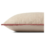 Featuring Aveline Ivory / Wine Pillow by Loloi at Amethyst Home. This pillow was curated to celebrate a wabi sabi, handmade design aesthetic.
Closure: Hidden FlapEdge Treatment: Contrast FlangeBack Color: Beige. Amethyst Home provides interior design, new home construction design consulting, vintage area rugs, and lighting in the San Diego metro area.