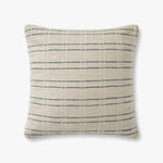 Featuring Belmont Cream / Blue Pillow by Loloi at Amethyst Home. This pillow was curated to celebrate a wabi sabi, handmade design aesthetic.. Amethyst Home provides interior design, new home construction design consulting, vintage area rugs, and lighting in the Calabasas metro area.