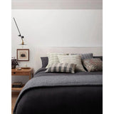 Featuring Belmont Cream / Blue Pillow by Loloi at Amethyst Home. This pillow was curated to celebrate a wabi sabi, handmade design aesthetic.. Amethyst Home provides interior design, new home construction design consulting, vintage area rugs, and lighting in the San Diego metro area.