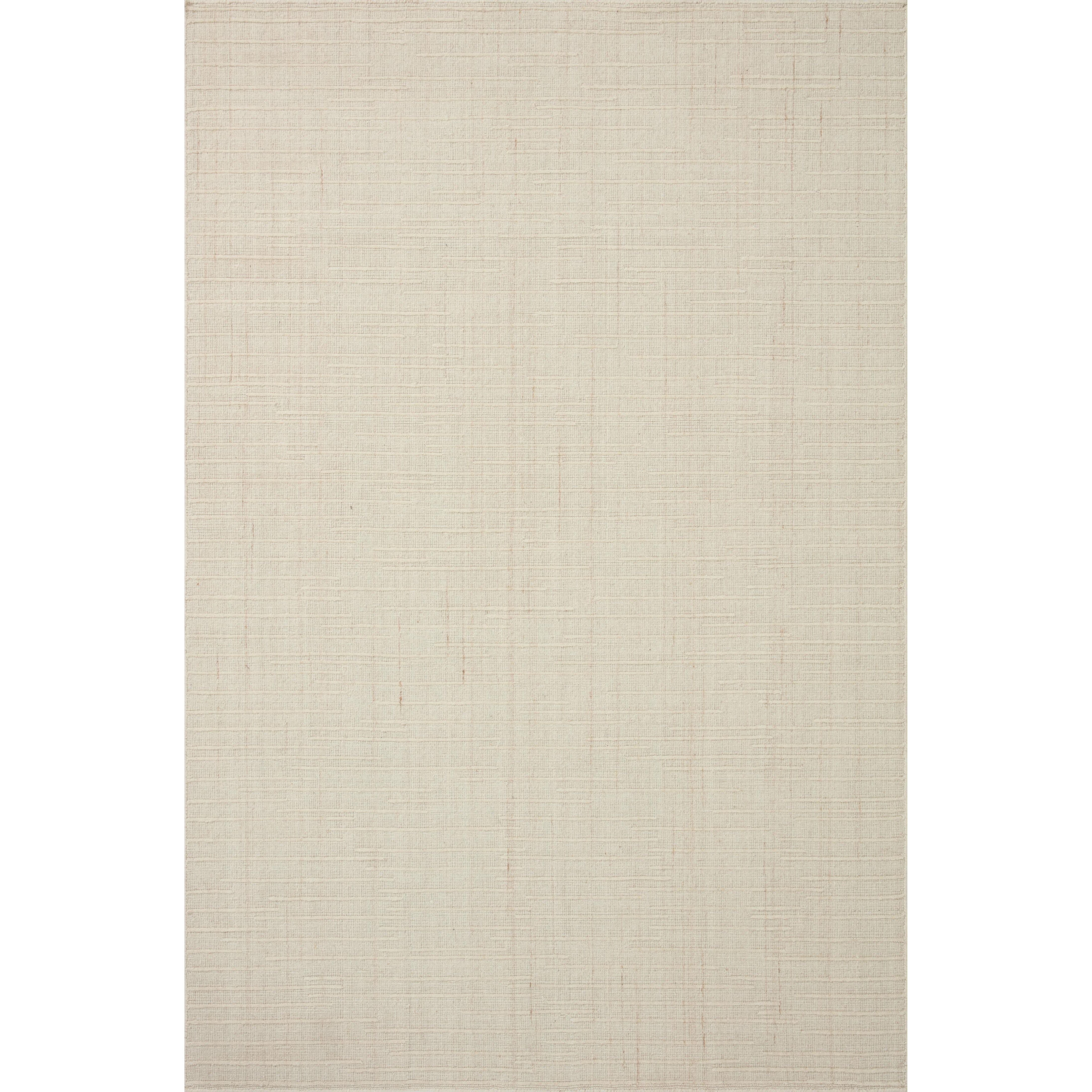 Featuring Brooks Ivory Rug by Loloi at Amethyst Home. Hand-woven of wool, cotton and polyester, the Brooks Collection offers a sophisticated foundation for a contemporary refined and relaxed look. Featuring a subtle linear texture for minimalist appeal, Brooks is the perfect understated base. Brooks is also GoodWeave certified, ensuring our commitment.  Amethyst Home provides interior design, new home construction design consulting, vintage area rugs, and lighting in the Salt Lake City metro area.