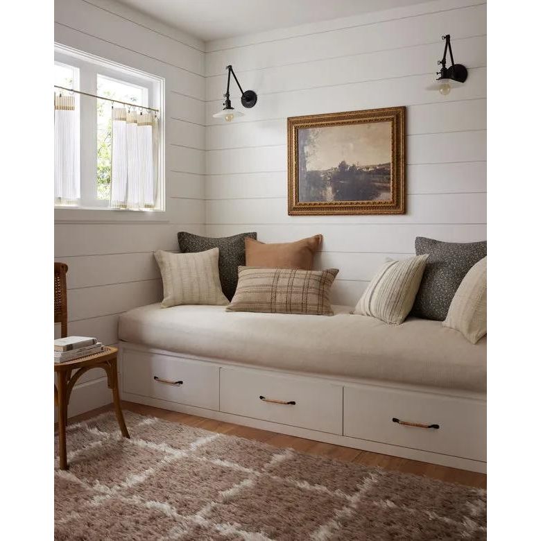 Featuring Calista Tan / Slate Pillow by Loloi at Amethyst Home. This pillow was curated to celebrate a wabi sabi, handmade design aesthetic.. Amethyst Home provides interior design, new home construction design consulting, vintage area rugs, and lighting in the Scottsdale metro area.