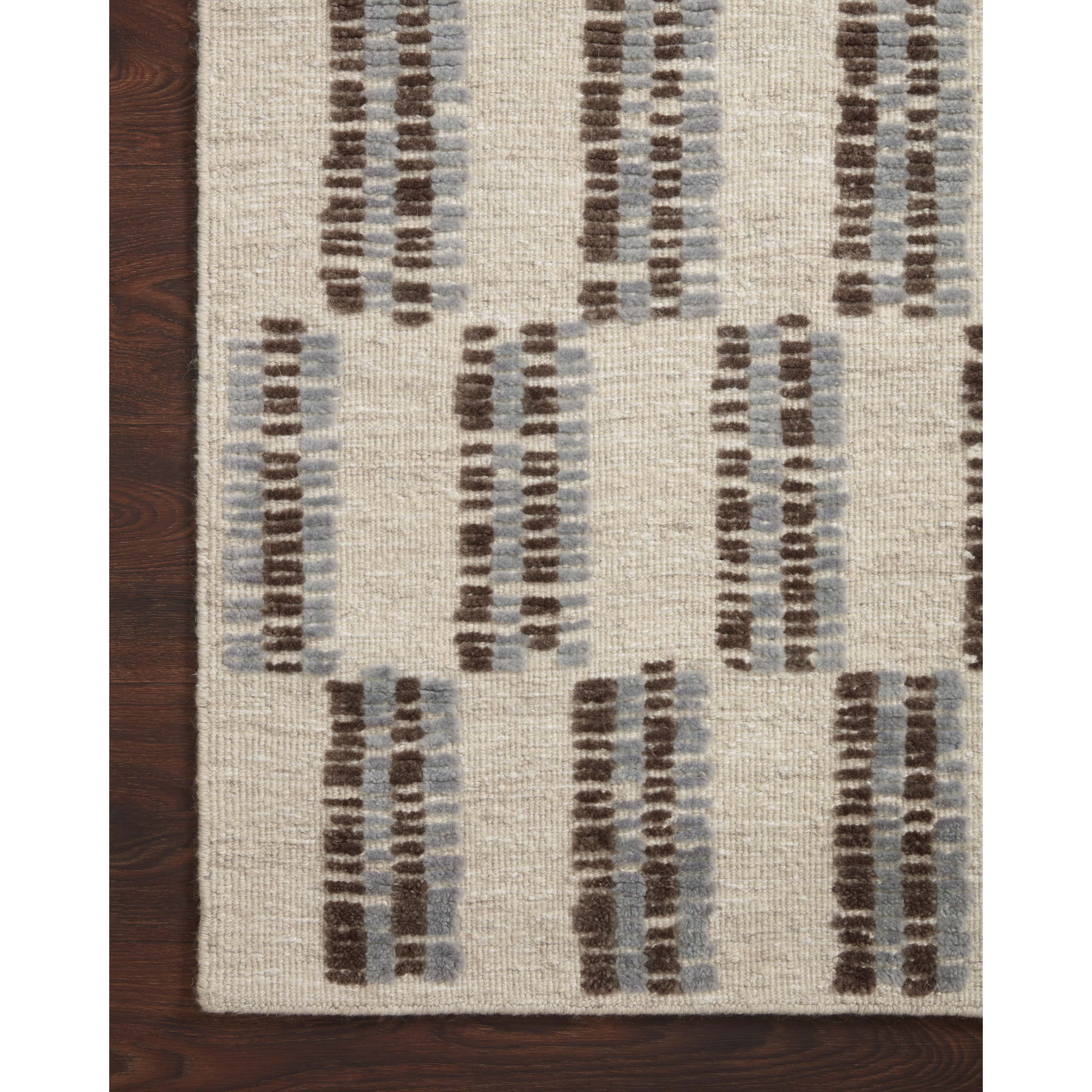 Featuring Carrier & Company x Loloi Harrison Beige / Slate Rug by Loloi at Amethyst Home. Inspired by Swedish weavings, the Harrison Collection for Carrier and Company x Loloi is a playful selection of high/low pile, where the patterns are expressed through the weaves. Linear patterns help create order and clarity in a room, and the repetition in the patterns . Amethyst Home provides interior design, new home construction design consulting, vintage area rugs, and lighting in the Austin metro area.