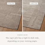 Featuring Carrier & Company x Loloi Walker Pebble Hand-Knotted Rug by Loloi at Amethyst Home. Beautiful tonal rug that is soft to the touch!
Hand KnottedWool | Cotton | Other FibersWAL-01 PebblePile Height: 0.38"
Clean spills immediately by blotting with a clean, white sponge or cloth. Professional cleaning recommended. Appropriate rug pad is highly recommende. Amethyst Home provides interior design, new home construction design consulting, vintage area rugs, and lighting in the Boston metro area.