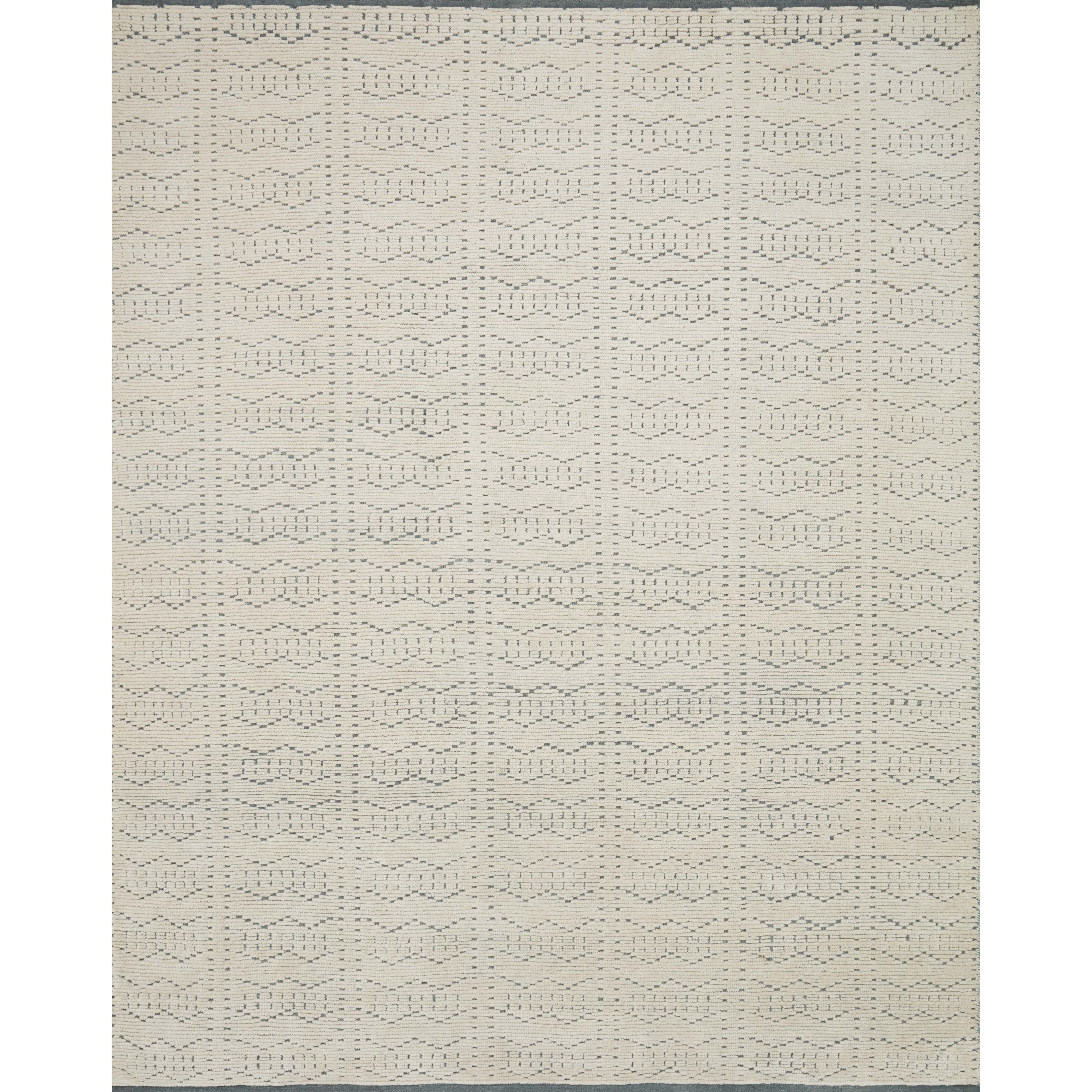 Featuring Carrier & Company x Loloi Walker Sky / Ivory Hand-Knotted Rug by Loloi at Amethyst Home. Hand KnottedWool | Cotton | Other FibersWAL-02 Sky / IvoryPile Height: 0.38"
 
Clean spills immediately by blotting with a clean, white sponge or cloth. Professional cleaning recommended. Appropriate rug pad is highly recommended on all surfaces to prevent slipp. Amethyst Home provides interior design, new home construction design consulting, vintage area rugs, and lighting in the Houston metro area.