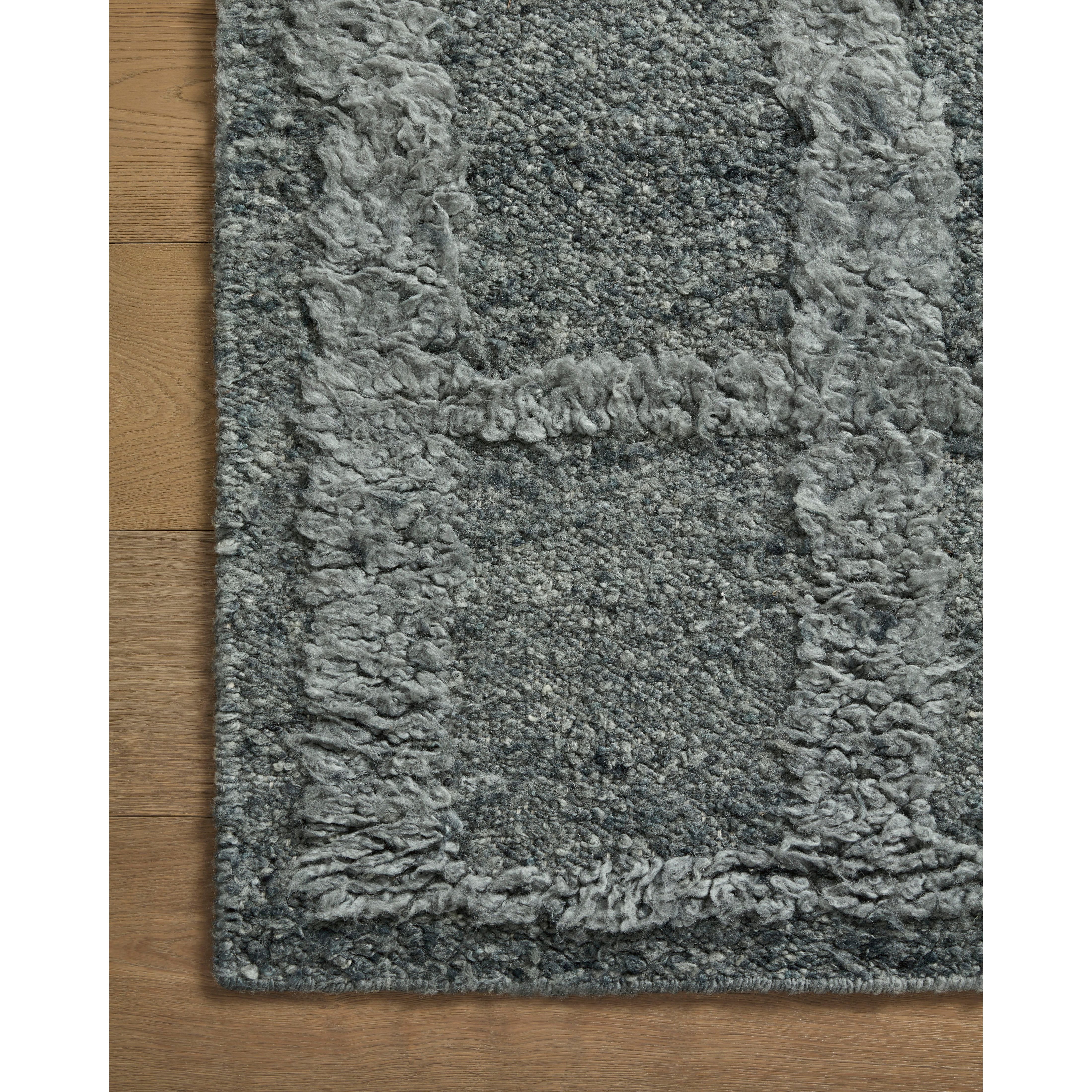 Featuring Cassian Denim Rug by Loloi at Amethyst Home. The Cassian Denim Rug is a hand-woven wool and cotton area rug with an asymmetrical gridded pattern and high-low texture. The rug’s higher, shaggy pile takes cues from Moroccan designs, while the neutral colors and natural materials make it a cozy addition to any space, especially living rooms and dens. Thi. Amethyst Home provides interior design, new home construction design consulting, vintage area rugs, and lighting in the Omaha metro area.