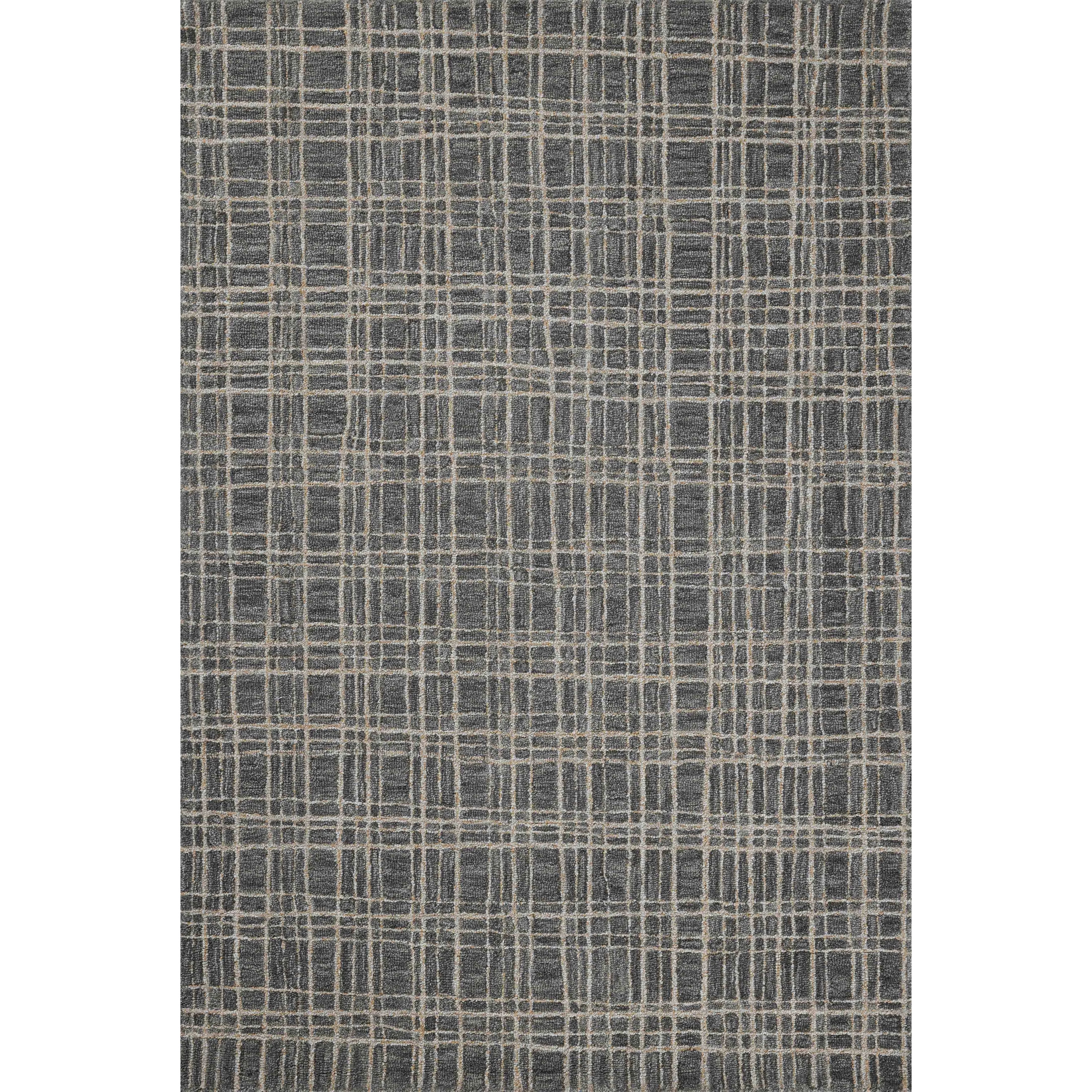 Featuring Chris Loves Julia x Loloi Polly Graphite / Pebble Rug by Loloi at Amethyst Home. Hand-tufted of wool and jute pile, the Polly collection for Chris Loves Julia x Loloi brings a fresh take on modern yet classic designs. With striking gridded designs toned down by a neutral color palette, Polly is a timeless choice for any room. Polly is also GoodWeave c. Amethyst Home provides interior design, new home construction design consulting, vintage area rugs, and lighting in the Omaha metro area.