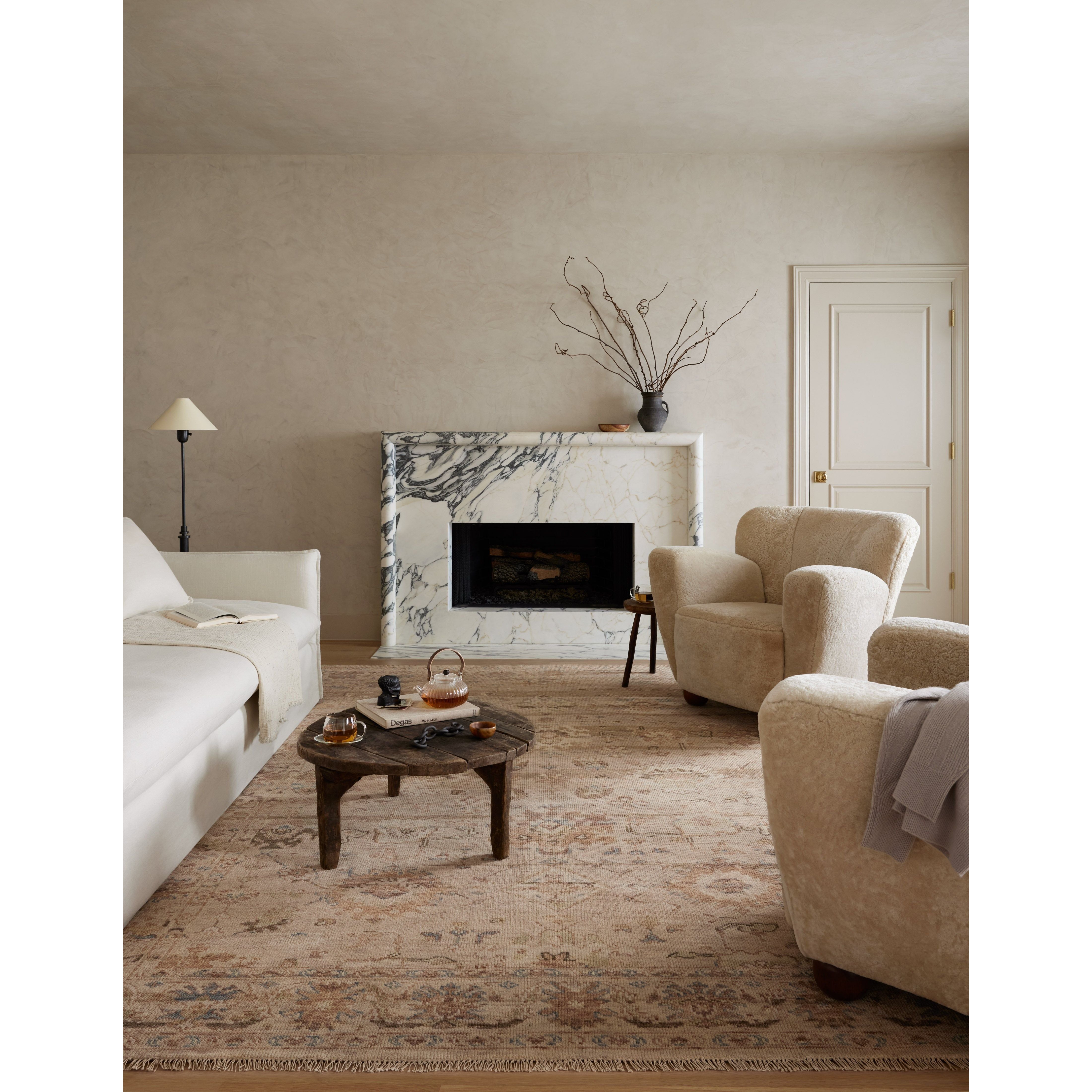 Featuring Dominic Blush / Taupe Hand-Knotted Rug by Loloi at Amethyst Home. The hand-knotted Dominic Blush / Taupe hand-knotted rug features loose, freeform motifs that give the rug a sense of depth and romance. Dominic’s shade-shifting palette is based on the horizontal lines of varying tones you’d encounter in antique Persian rugs. This GoodWeave certified collection is made of wool an. Amethyst Home provides interior design, new construction, custom furniture, and rugs for Des Moines metro area