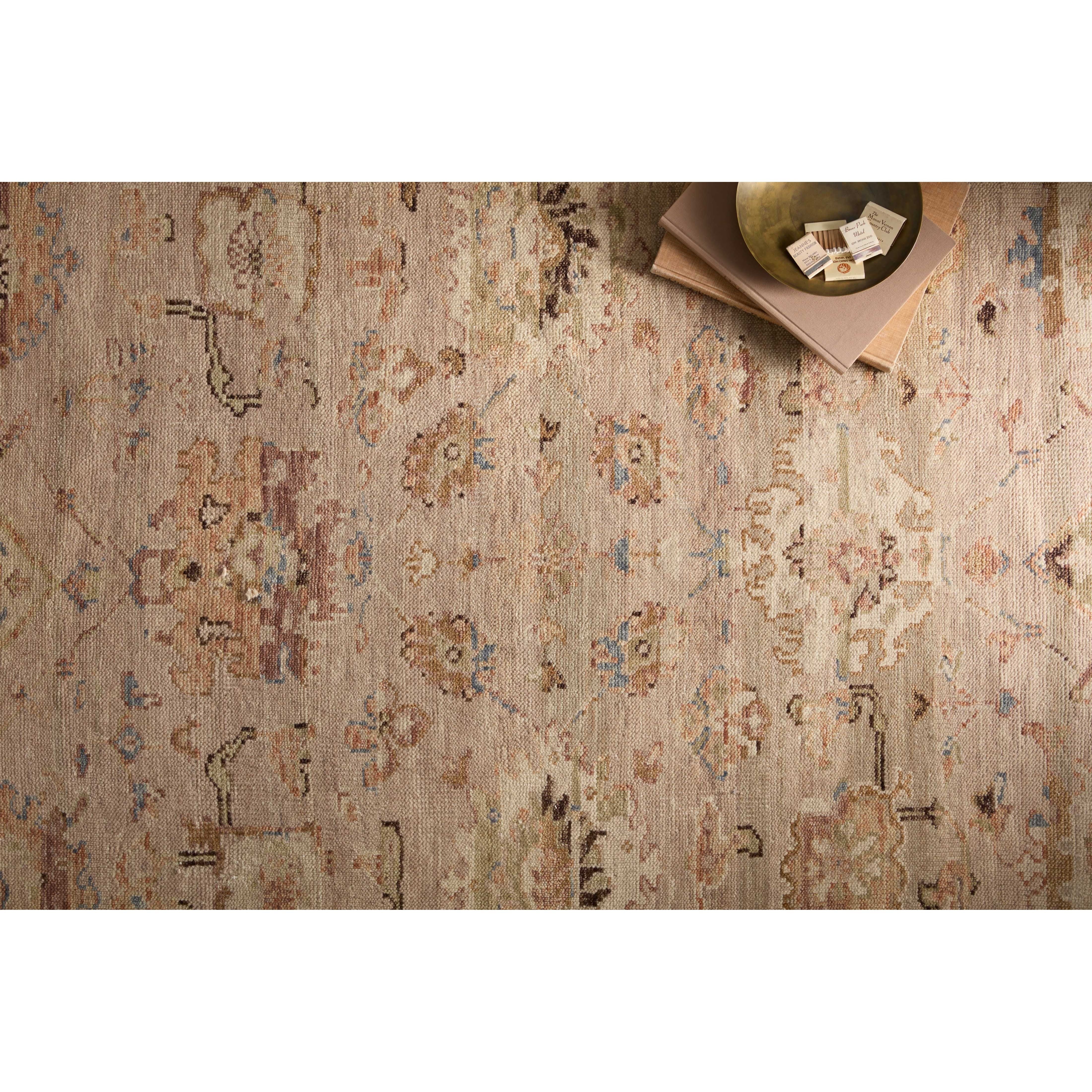 Featuring Dominic Blush / Taupe Hand-Knotted Rug by Loloi at Amethyst Home. The hand-knotted Dominic Blush / Taupe hand-knotted rug features loose, freeform motifs that give the rug a sense of depth and romance. Dominic’s shade-shifting palette is based on the horizontal lines of varying tones you’d encounter in antique Persian rugs. This GoodWeave certified collection is made of wool and c. Amethyst Home provides interior design, new construction, custom furniture, and rugs for Seattle metro area