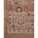 Featuring Dominic Clay / Rust Hand-Knotted Rug by Loloi at Amethyst Home. The hand-knotted Dominic Collection features loose, freeform motifs that give the rug a sense of depth and romance. Dominic’s shade-shifting palette is based on the horizontal lines of varying tones you’d encounter in antique Persian rugs. This GoodWeave certified collection is made of wool and cotton in India, en. Amethyst Home provides interior design, new construction, custom furniture, and rugs for Los Angeles metro area