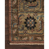 Featuring Heirloom Brick / Sand Hand-Knotted Rug by Loloi at Amethyst Home. Bring a touch of antiqued beauty into your home with our Heirloom collection. This wool and cotton collection tastefully honor the art of hand knotted rugs from India. Heirloom evokes a sense of unique sophistication with its traditional Serapi rug color palettes and vintage designs.                 Hand Knotte. Amethyst Home provides interior design, new construction, custom furniture, and rugs for Laguna Beach metro area