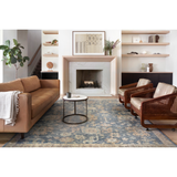 The Helena Indigo / Taupe HEL-06 rug from Loloi is hand-knotted of 100% wool, refined, yet versatile for any home. The Helena rug combines weathered tones and worldly patterns for a beautiful grounding element in any room. Amethyst Home provides interior design, new construction, custom furniture, and rugs for the Omaha and Lincoln metro area.