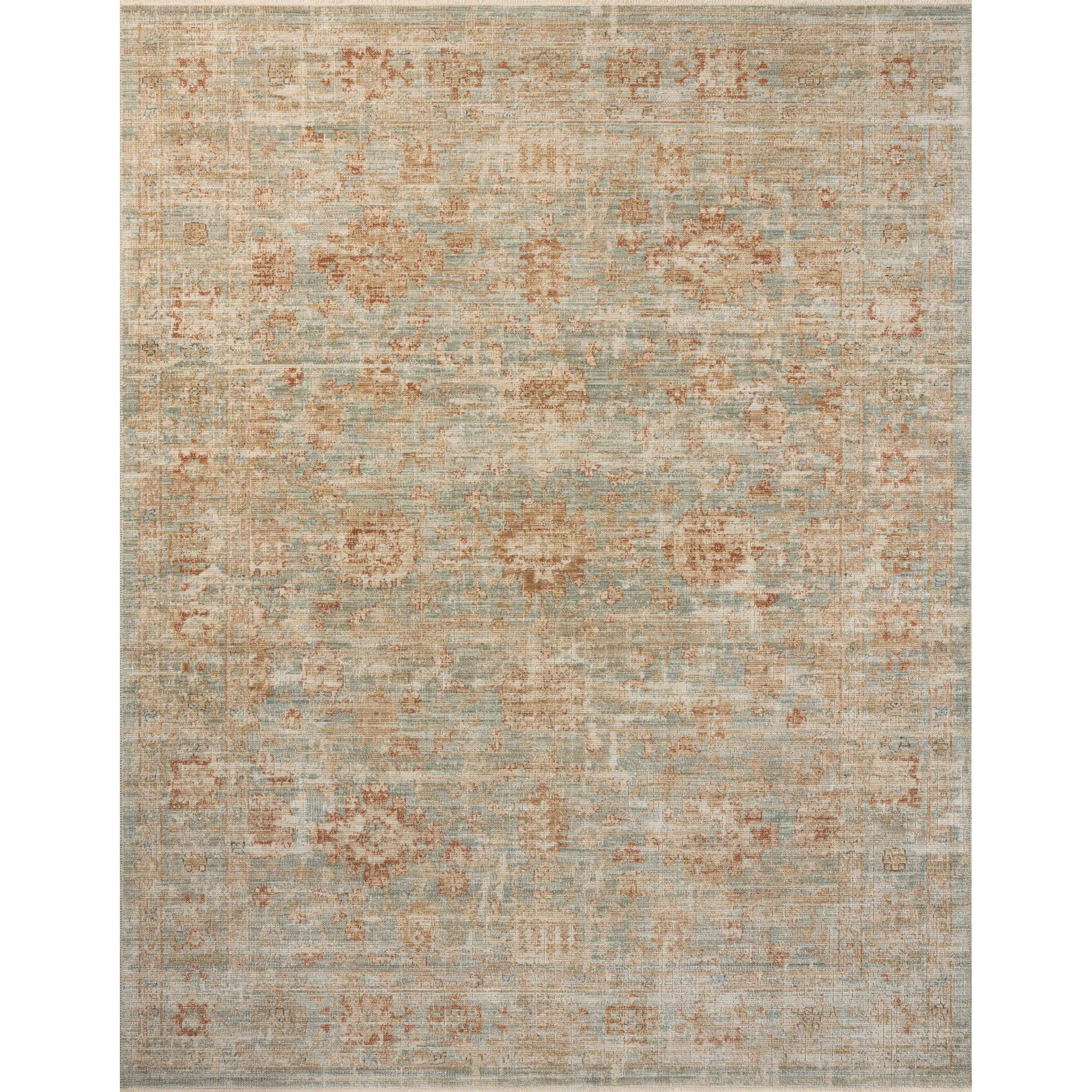 Featuring Heritage Aqua / Terracotta Rug by Loloi at Amethyst Home. Heritage is Loloi’s best collection yet. Inspired by Amir Loloi’s favorite vintage rugs, the collection recreates a vintage aesthetic and variable-pile texture using a new craft process that was invented specifically for this rug—a process that took over two years to complete. Motifs in Her. Amethyst Home provides interior design, new home construction design consulting, vintage area rugs, and lighting in the Charlotte metro area.