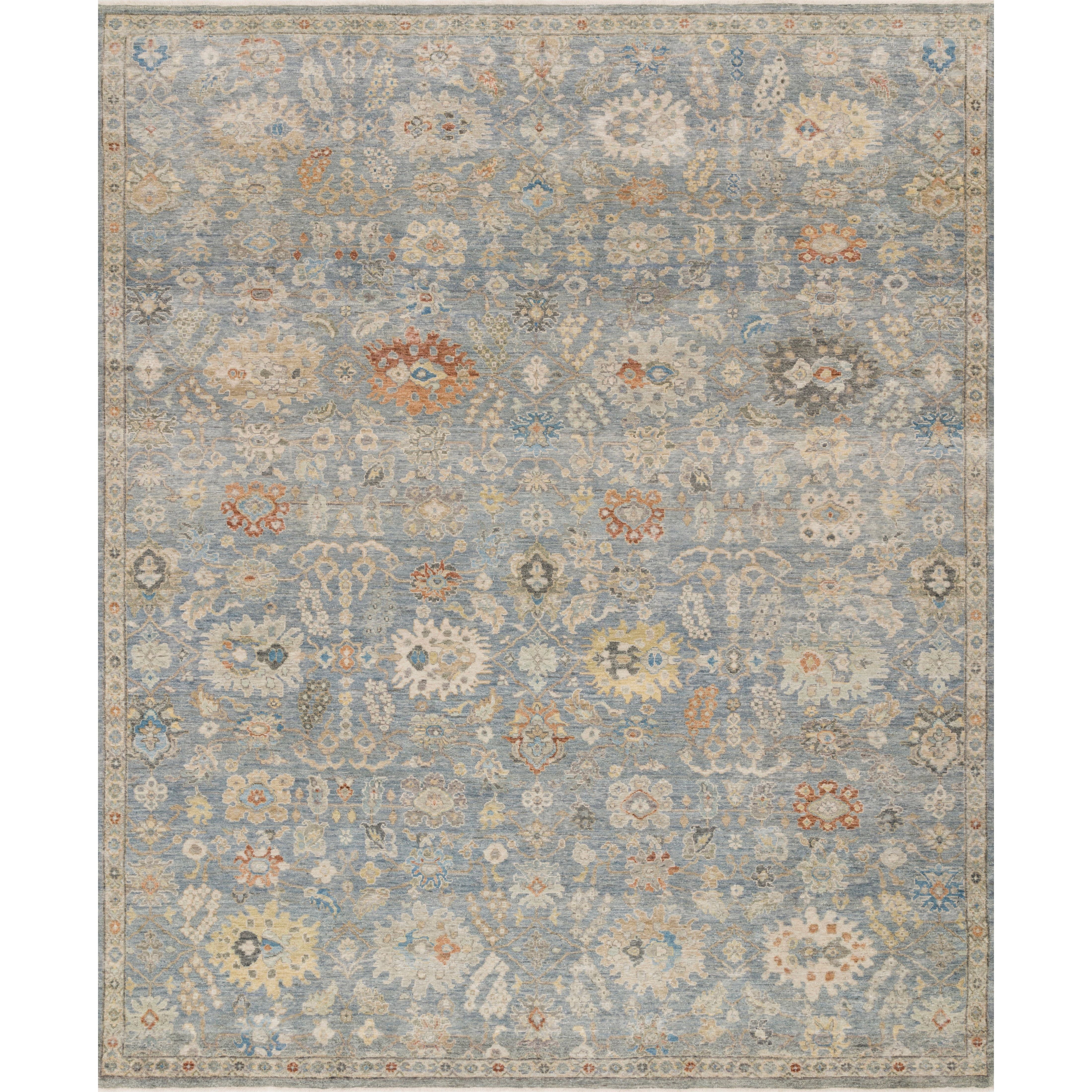 Featuring Legacy Blue / Multi Hand-Knotted Rug by Loloi at Amethyst Home. The Legacy Blue / Multi rug from Loloi is hand-knotted, refined, yet versatile for any home. The Legacy rug is deliberately distressed and sheared down to an extra low pile of 100% wool, creating a patina usually only imparted through decades of wear.
This rug features:- Beautiful vintage look. Amethyst Home provides interior design, new construction, custom furniture, and rugs for the Des Moines and Cedar Rapids metro area.