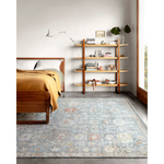 Featuring Legacy Blue / Multi Hand-Knotted Rug by Loloi at Amethyst Home. The Legacy Blue / Multi rug from Loloi is hand-knotted, refined, yet versatile for any home. The Legacy rug is deliberately distressed and sheared down to an extra low pile of 100% wool, creating a patina usually only imparted through decades of wear.
This rug features:- Beautiful vintage look and patin. Amethyst Home provides interior design, new construction, custom furniture, and rugs for the Omaha and Lincoln metro area.