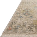 Featuring Legacy Oatmeal / Multi Hand-Knotted Rug by Loloi at Amethyst Home. The Legacy Oatmeal / Multi rug from Loloi is hand-knotted, refined, yet versatile for any home. The Legacy rug is deliberately distressed and sheared down to an extra low pile of 100% wool, creating a patina usually only imparted through decades of wear.
This rug features:- Beautiful vintage look and patin. Amethyst Home provides interior design, new construction, custom furniture, and rugs for the Kansas City metro area.