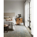 Featuring Legacy Ocean Hand-Knotted Rug by Loloi at Amethyst Home. The Legacy Ocean rug from Loloi is hand-knotted, refined, yet versatile for any home. The Legacy rug is deliberately distressed and sheared down to an extra low pile of 100% wool, creating a patina usually only imparted through decades of wear.
This rug features:- Beautiful vintage look and patina- Extra low p. Amethyst Home provides interior design, new construction, custom furniture, and rugs for the Omaha and Lincoln metro area.