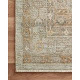 Featuring Legacy Sea/Stone Hand-Knotted Rug by Loloi at Amethyst Home. The Legacy Sea/Stone rug from Loloi is hand-knotted, refined, yet versatile for any home. The Legacy rug is deliberately distressed and sheared down to an extra low pile of 100% wool, creating a patina usually only imparted through decades of wear.
This rug features:- Beautiful vintage look and patina- Extra low . Amethyst Home provides interior design, new construction, custom furniture, and rugs for the Des Moines metro area.