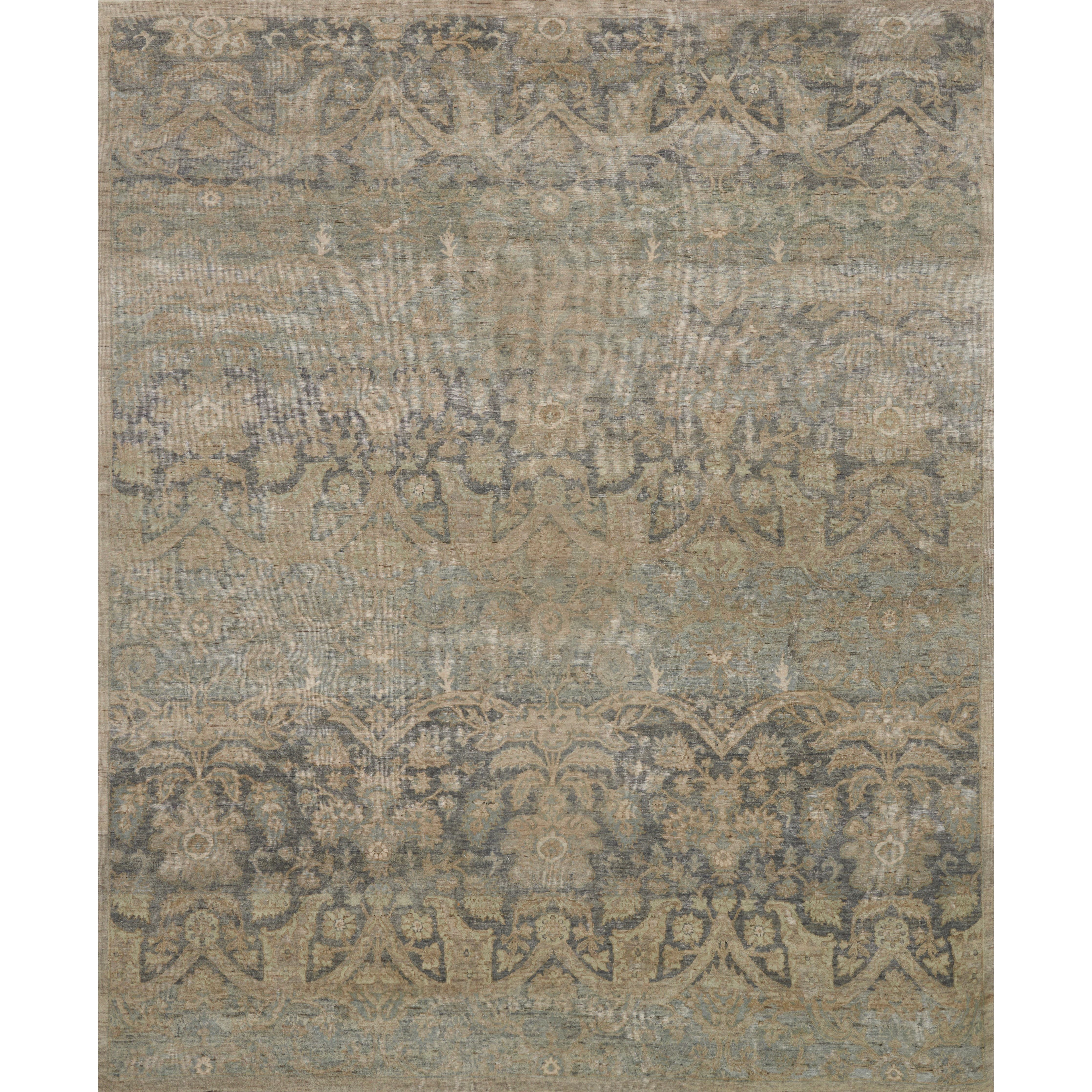 Featuring Legacy Storm Hand-Knotted Rug by Loloi at Amethyst Home. The Legacy Storm rug from Loloi is hand-knotted, refined, yet versatile for any home. The Legacy rug is deliberately distressed and sheared down to an extra low pile of 100% wool, creating a patina usually only imparted through decades of wear.
This rug features:- Beautiful vintage look and patina- Extra low p. Amethyst Home provides interior design, new construction, custom furniture, and rugs for the Omaha and Lincoln metro area.