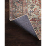 Featuring Loren Brick/Multi Rug by Loloi at Amethyst Home. The Loren Brick/Multi area rug from Loloi captures the spirit of a one-of-a-kind vintage or antique area rug. You will love this rug because the rug is: 
Perfect for families with kids and pets
Very easy to clean and maintain
Comes in big area rug sizes and as cute kitchen and hallway runners
Look. Amethyst Home provides interior design, new construction, custom furniture, and rugs for the Denver and Colorado Springs, Colorado metro area.
