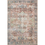Featuring Loren Brick/Multi Rug by Loloi at Amethyst Home. The Loren Brick/Multi area rug from Loloi captures the spirit of a one-of-a-kind vintage or antique area rug. You will love this rug because the rug is: 
Perfect for families with kids and pets
Very easy to clean and maintain
Comes in big area rug sizes and as cute kitchen and hallway r. Amethyst Home provides interior design, new construction, custom furniture, and rugs for the Winter Park, Winter Garden, and Orlando, Florida metro area.