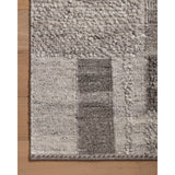 Featuring Manfred Charcoal / Dove Hand-Knotted Rug by Loloi at Amethyst Home. Each area rug in the Manfred Charcoal / Dove Rug collection is meticulously hand-knotted with a technique that creates a high-low texture, adding visual depth and movement. The rug’s patchwork design is casually sophisticated, fitting into living rooms, bedrooms, and dens—anywhere a . Amethyst Home provides interior design, new home construction design consulting, vintage area rugs, and lighting in the Dallas metro area.