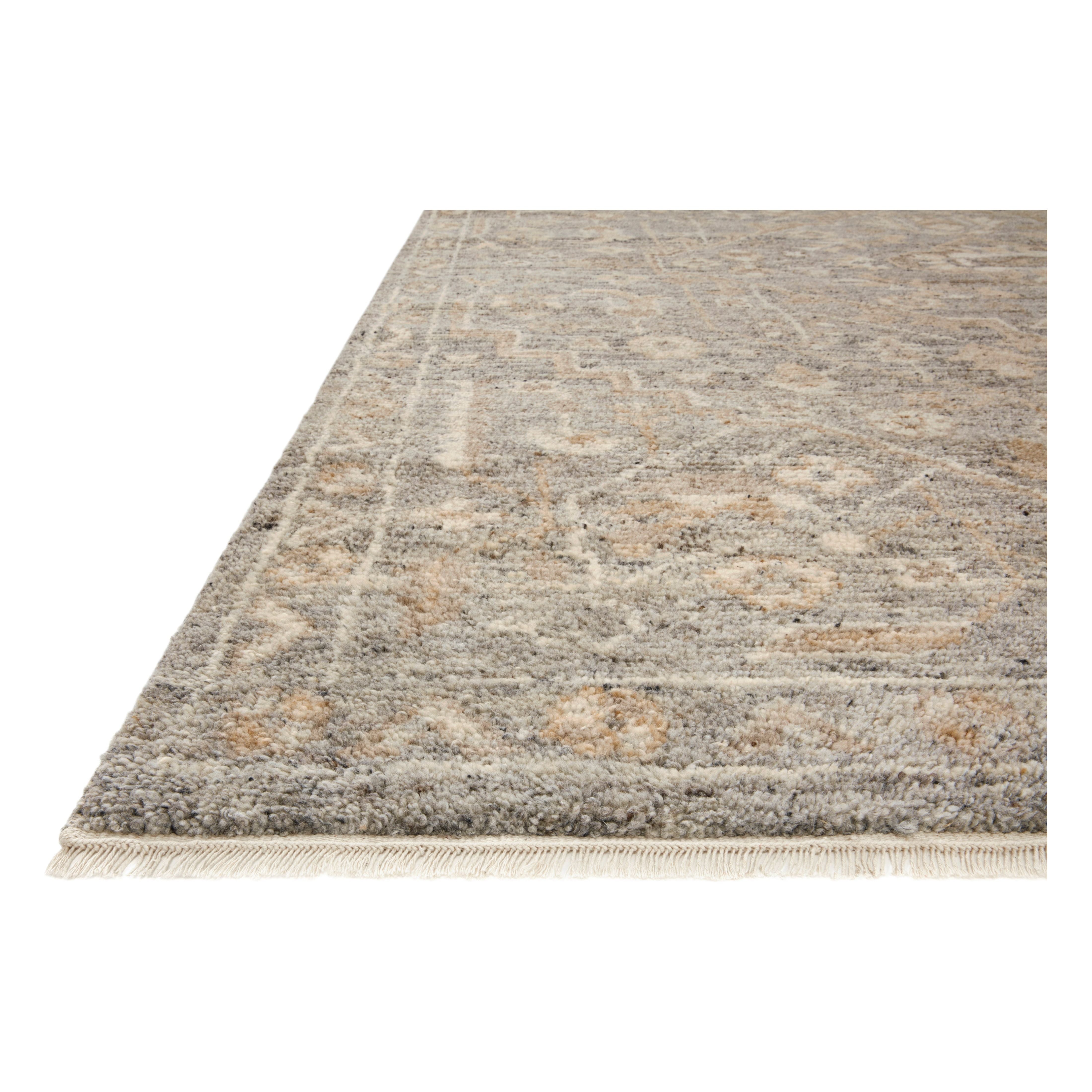 Featuring Marco Ivory / Taupe Hand-Knotted Rug by Loloi at Amethyst Home. Featuring timeless designs, the Marco Collection is hand-knotted in India of 100% wool pile. The tonal collection showcases illustrative marks finished with a subtle fringe. Marco is also GoodWeave certified, ensuring our commitment to ethical production and the support of weavers' communities.Hand Knotted100% Wool. Amethyst Home provides interior design, new construction, custom furniture, and rugs for Scottsdale metro area