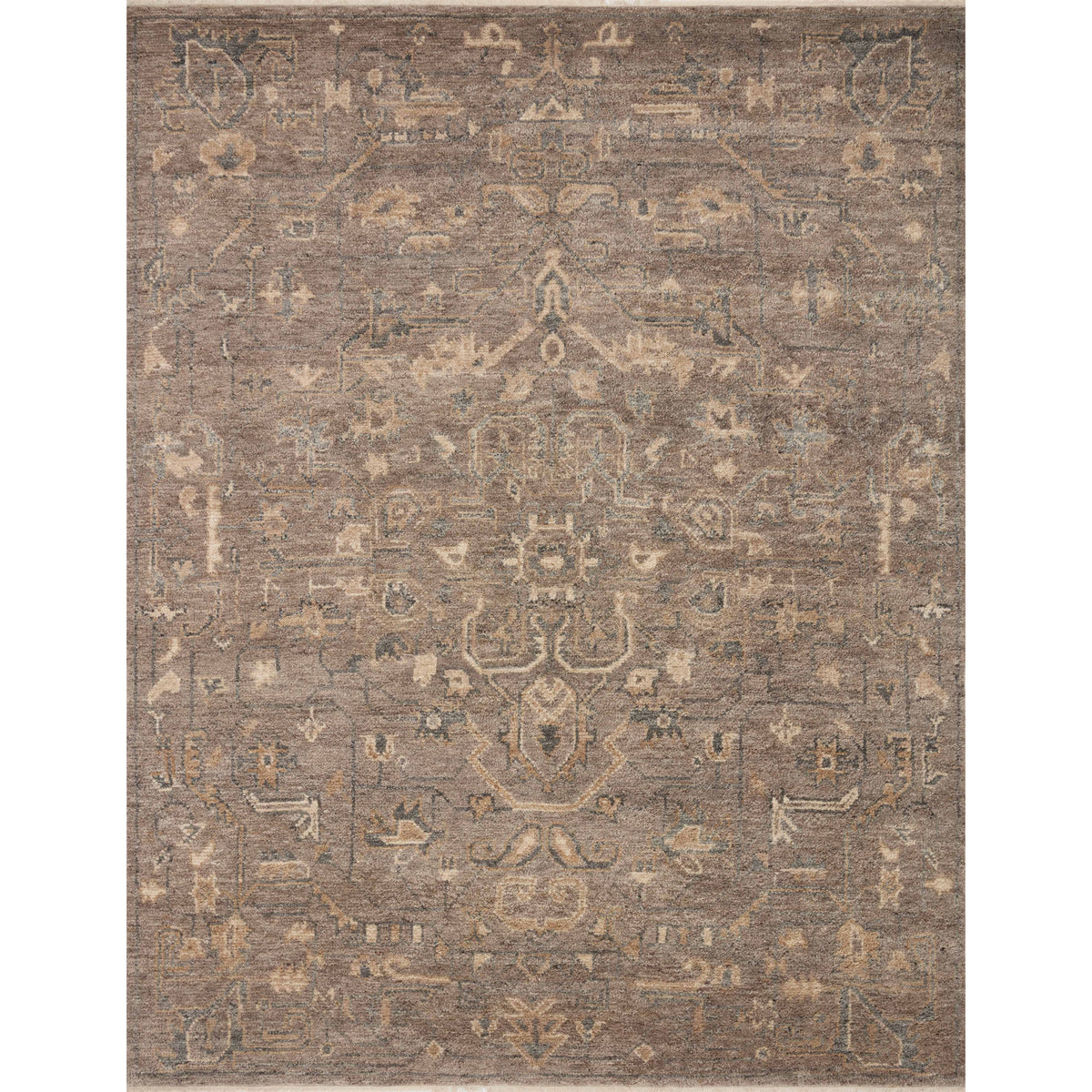 Marco Tobacco / Mocha Hand-Knotted Rug