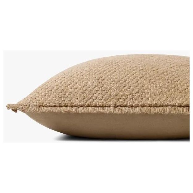 Featuring Natural Pillow by Loloi at Amethyst Home. This neutral throw pillow in a burlap/khaki shade is framed with short, soft fringe for a hint of texture and movement. The pillow is made of cotton, polyester, and rayon and measures 22” x 22”, a standard size to style in living rooms and bedrooms.
Closure: Hidden FlapZipper: Antique Bronze Finish With Loloi. Amethyst Home provides interior design, new home construction design consulting, vintage area rugs, and lighting in the Boston metro area.