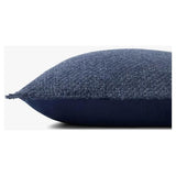 Featuring Navy Pillow by Loloi at Amethyst Home. This neutral throw pillow in a deep denim shade is framed with short, soft fringe for a hint of texture and movement. The pillow is made of cotton, polyester, and rayon and measures 22” x 22”, a standard size to style in living rooms and bedrooms.
Closure: Hidden FlapZipper: Antique Bronze Finish With Loloi Logo. Amethyst Home provides interior design, new home construction design consulting, vintage area rugs, and lighting in the Boston metro area.