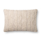 Featuring Natural Pillow by Loloi at Amethyst Home. This pillow was curated to celebrate a wabi sabi, handmade design aesthetic.. Amethyst Home provides interior design, new home construction design consulting, vintage area rugs, and lighting in the Newport Beach metro area.