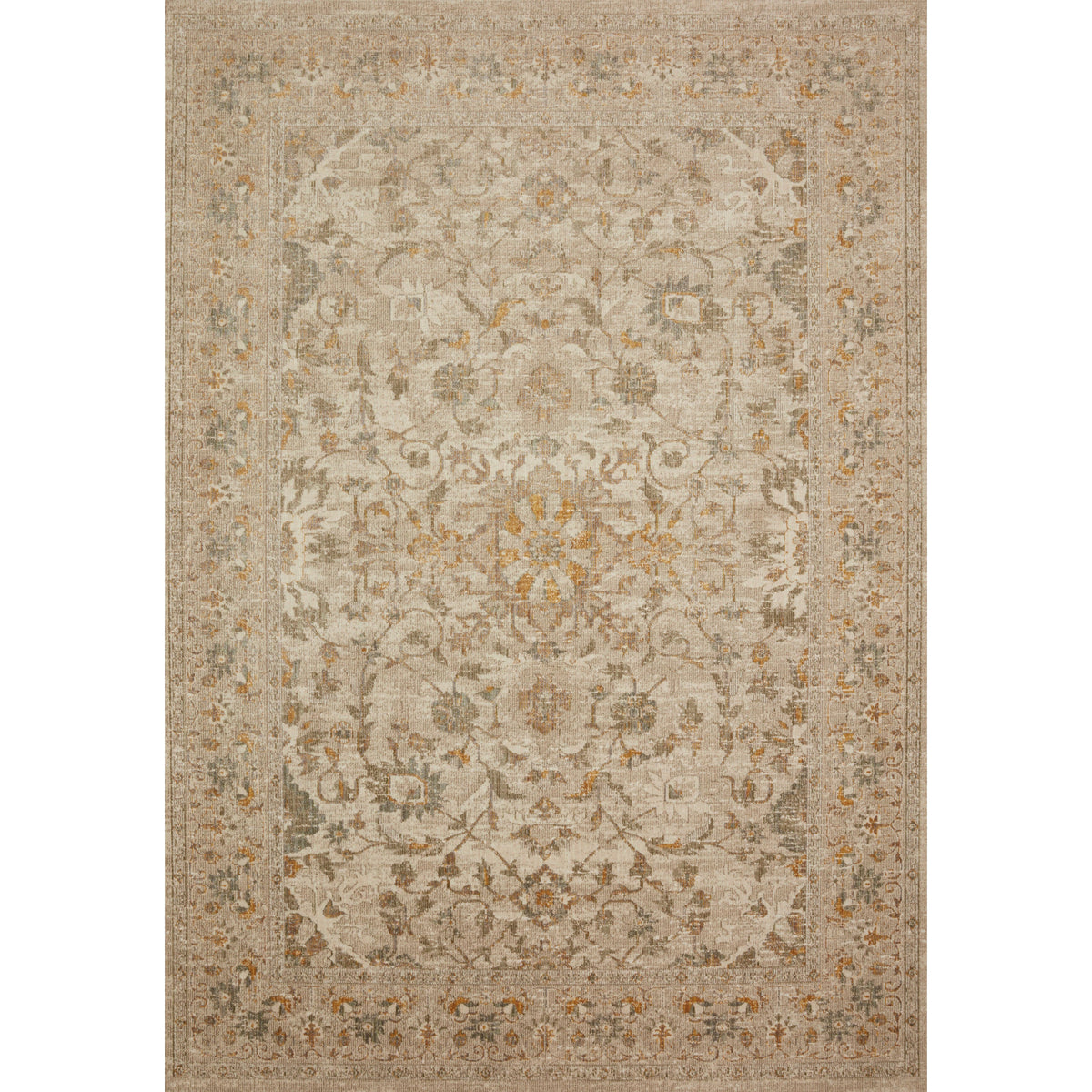 Rosemarie CJ Ivory / Natural ROE-02 Rug