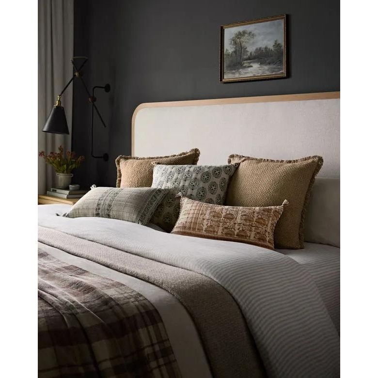 Featuring Sage Reversible Pillow by Loloi at Amethyst Home. This pillow was curated to celebrate a wabi sabi, handmade design aesthetic.. Amethyst Home provides interior design, new home construction design consulting, vintage area rugs, and lighting in the San Diego metro area.