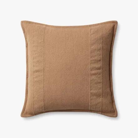 Featuring Terracotta Tonal Stripe Pillow by Loloi at Amethyst Home. This pillow was curated to celebrate a wabi sabi, handmade design aesthetic.. Amethyst Home provides interior design, new home construction design consulting, vintage area rugs, and lighting in the Houston metro area.