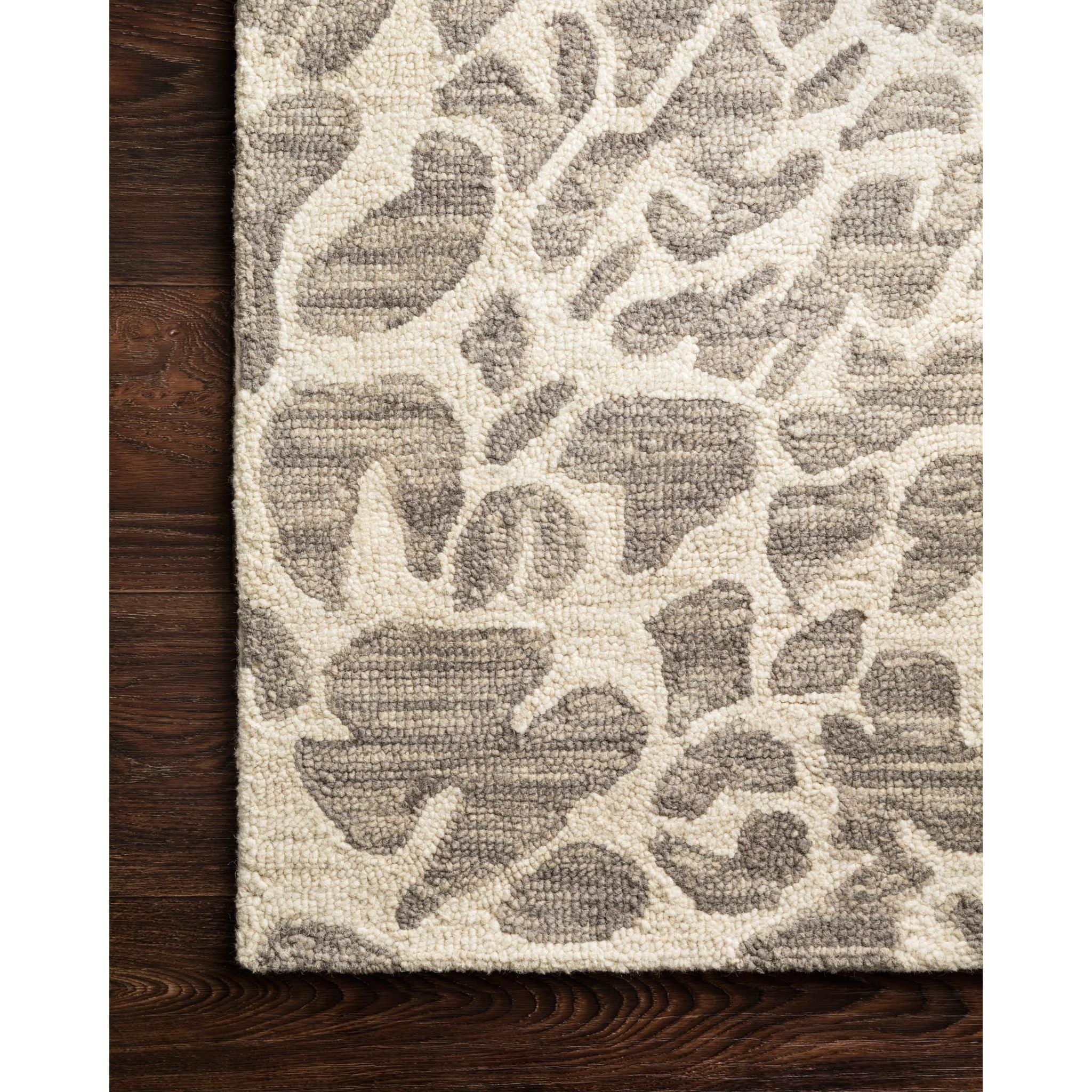Featuring Masai Grey/Ivory Rug by Loloi at Amethyst Home. Hooked of 100% wool, this Masai Collection is a softer side of the savannah brought to life by artisans in India. Masai is a beautiful contemporary rug with contrasting hues and is a chic twist on the classic animal print.
Hooked100% WoolMAS-02 Grey / Ivory
Clean spills immediately by blotting .  Amethyst Home provides interior design, new home construction design consulting, vintage area rugs, and lighting in the Salt Lake City metro area.