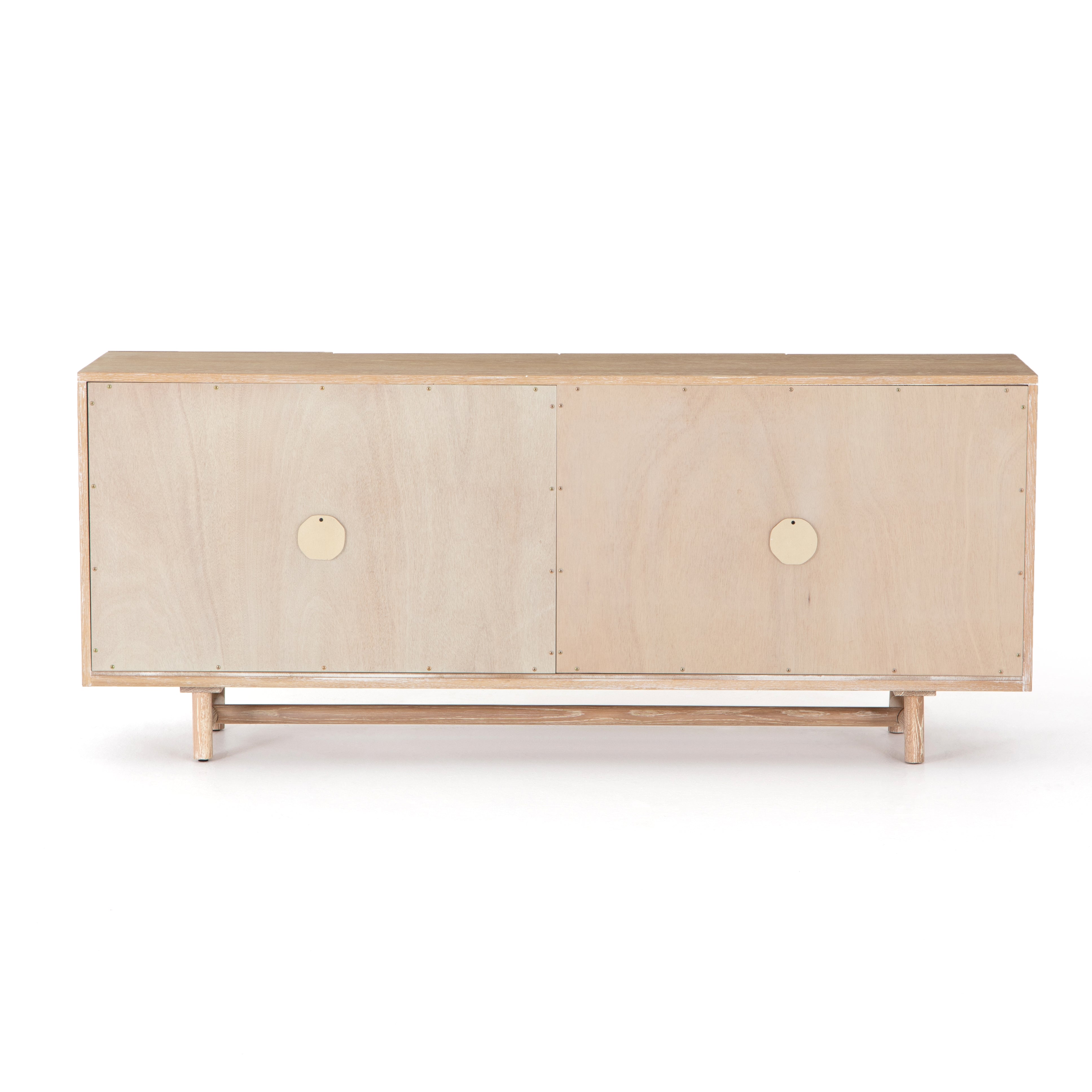 Featuring Mika Dining Sideboard by Four Hands at Amethyst Home. We love the grained matte finish on this Mika Washed Oak Veneer Dining Sideboard. The shelves make this the perfect sideboard for a functional, modernly attractive piece to add to your dining room
Overall Dimensions: 72"W x 16"L x 30"H
Colors: Whitewashed Oak VeneerMaterials: Oak VeneerWeight: 1.  Amethyst Home provides interior design, new home construction design consulting, vintage area rugs, and lighting in the Houston metro area.