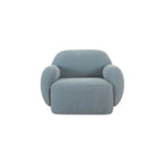 The Hazel lounge chair embraces minimalist, understated elegance with its low-profile, modernist silhouette. Wrapped in exaggerated  velvet fabric, it offers a distinct tactility and comfort. The bold, curved arm design makes a stylish statement, harmonizing with the sleek form to create an inviting focal point in any setting Amethyst Home provides interior design, new home construction design consulting, vintage area rugs, and lighting in the Dallas metro area.