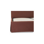 The Joan bed is more than meets the eye, with a hidden compartment that is tastefully innovative and easy to access. Beneath the mattress, a hydraulic system reveals ample storage space neatly tucked away, while a fully removable slipcover allows for easy cleaning --  a classic design with a tasteful twist of modern convenience Amethyst Home provides interior design, new home construction design consulting, vintage area rugs, and lighting in the Los Angeles metro area.