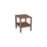 Modern aesthetics effortlessly blend with the refined simplicity of traditional Shaker design in the Wiley side table. Meticulously crafted, its elegant form is defined by sleek, geometric curves that add a captivating touch of modernity. The post legs stand as pillars of strength, grounding the side table with their understated presence. Amethyst Home provides interior design, new home construction design consulting, vintage area rugs, and lighting in the Boston metro area.