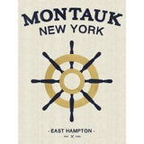 Featuring Montauk Art by Wendover Art at Amethyst Home. Destination: Montauk. This vintage inspired canvas art with gilded wheels is so much fun.
Medium: Raw CanvasTreatment: Gallery Wrapped, Hand Applied LeafingSize: 30"w x 40"h
 Framed as shown.  Amethyst Home provides interior design, new home construction design consulting, vintage area rugs, and lighting in the Miami metro area.